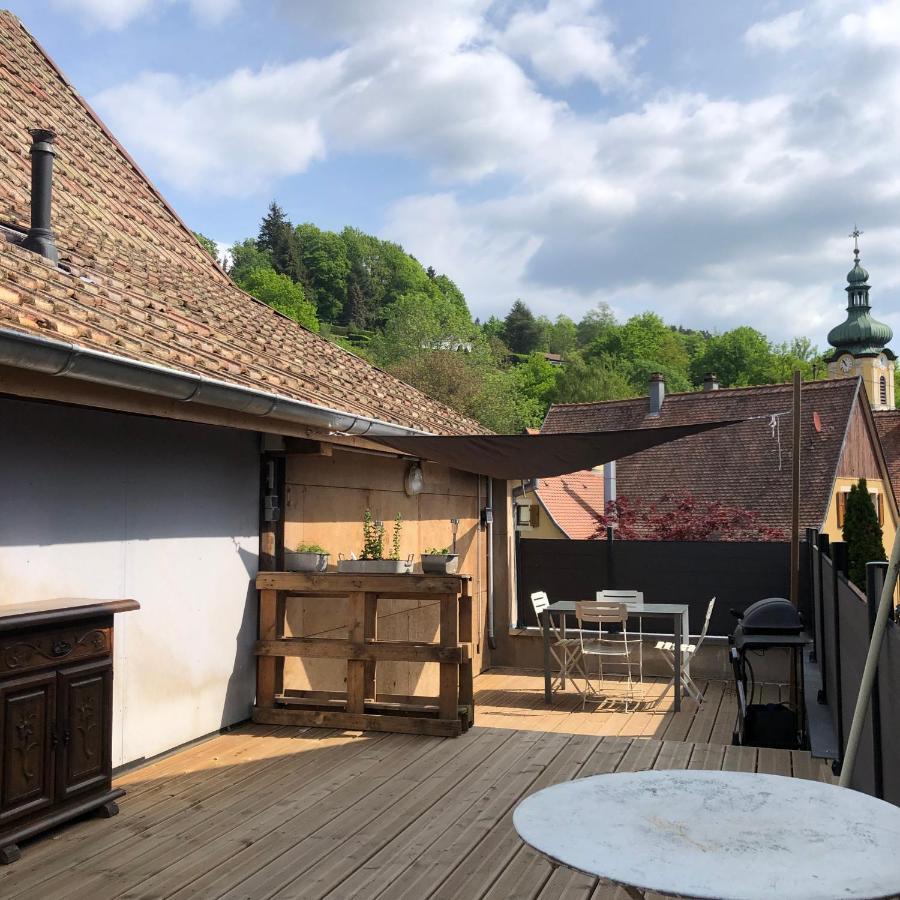 L Atypik A L Ancienne Forge Apartment Muhlbach-sur-Munster Exterior foto